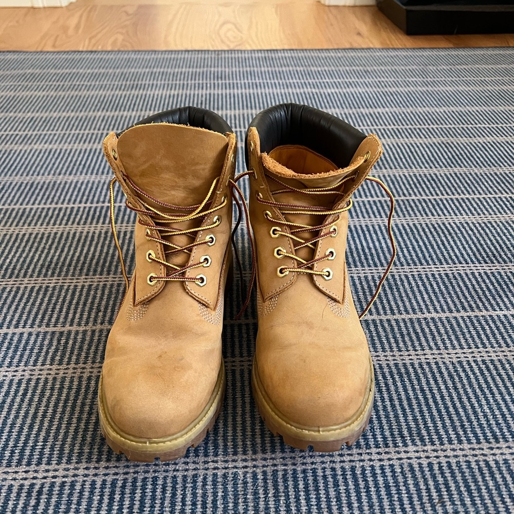 Timberland Tan Leather Boots